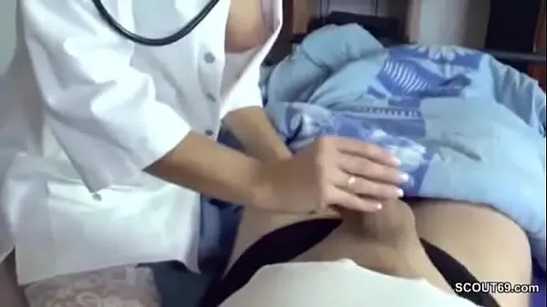 Big Nurse jerks off her patient energy Videos