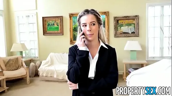 Big PropertySex - Hot petite real estate agent fucks co-worker to get house listing energy Videos