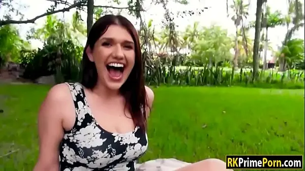 بڑے April Dawn swallows cum for some money توانائی کے ویڈیوز