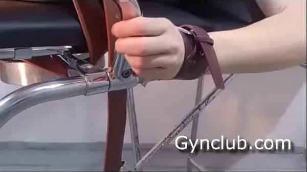 Big Girl on a gyno chair new gyno video medical fetish energy Videos