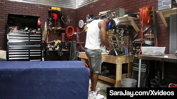 Big PAWG Milf Queen, Sara Jay, has to open sesame for a big black cock mechanic to pay for her car repair in this greasy dirty auto shop fuck clip ! Full Video & Sara Jay Live energy Videos