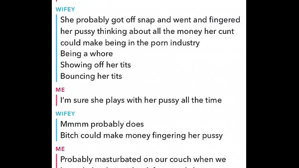 Veľké My Wife Teasing Me With Her Pussy Sexting energetické videá