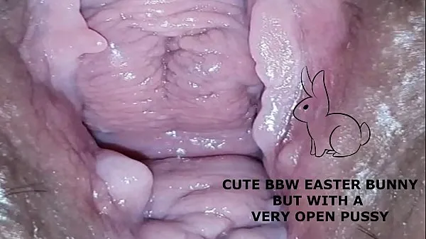 Nagy Cute bbw bunny, but with a very open pussy energiájú videók