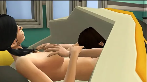 Büyük Nerdy step brother sneaks under his sister's blanket and starts licking her pussy unable to restrain herself the sister finally fucks her brother Enerji Videosu