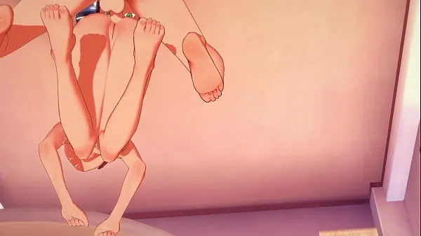 Große Ben Teen Hentai - Ben x Gween Harter Sex [Handjob, Blowjob, Boobjob, gefickt & POV] (unzensiert) - Japanischer asiatischer Manga-Anime-Spiel-PornoEnergievideos