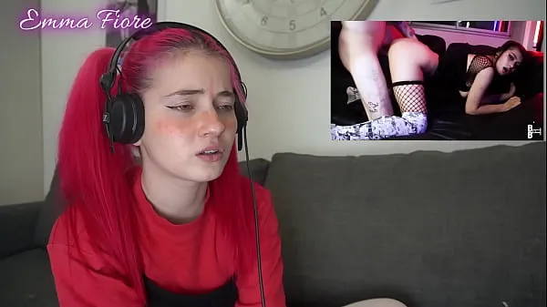 Big Petite teen reacting to Amateur Porn - Emma Fiore energy Videos