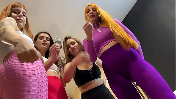 Big Worship the Mistresses Butts and Follow Their JOI - Group POV Ass Worship Femdom energy Videos