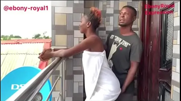 Big Lagos big boy fuck her step sister at the balcony full video on Red energy Videos