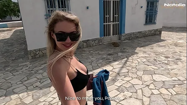 Big Dude's Cheating on his Future Wife 3 Days Before Wedding with Random Blonde in Greece energy Videos