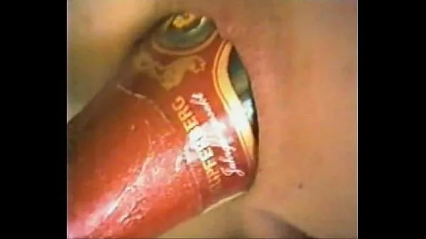 Big Champagne Bottle in Asshole of Girl energy Videos